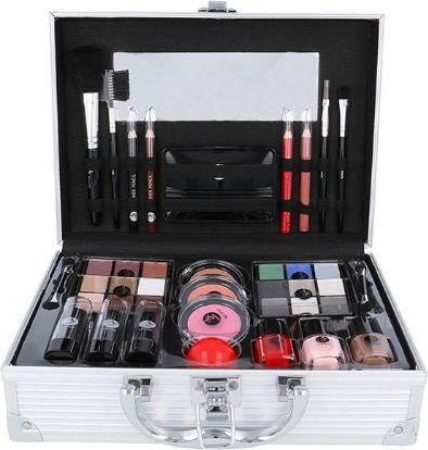  2K All About Beauty Train Case Zestaw kosmetyków Complete Makeup Palette 60,2g 1