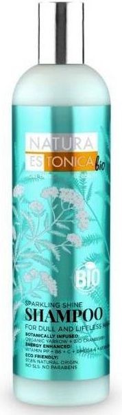 Natura Estonica Szampon nadający włosom blask i energię BIO 400 ml 1