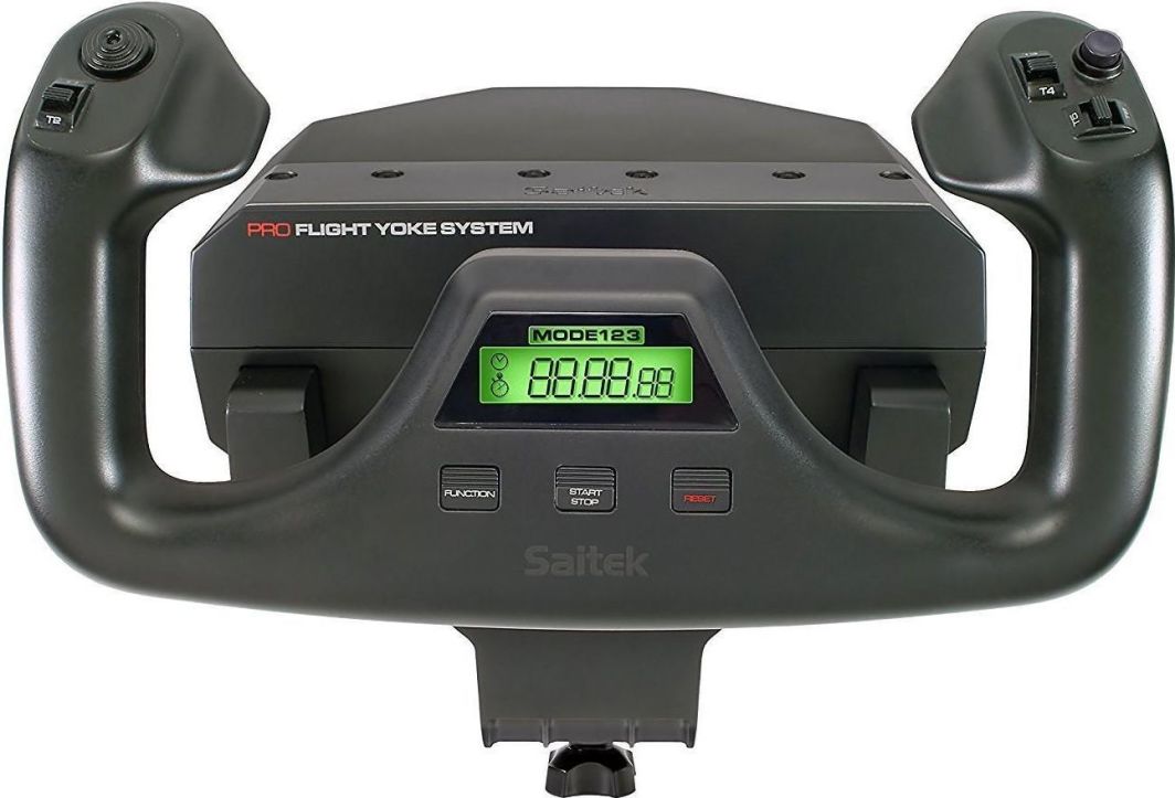 その他 Saitek PRO FLIGHT YOKE SYSTEM Logitech G Saitek Pro Flight Yoke System USB (945-000004