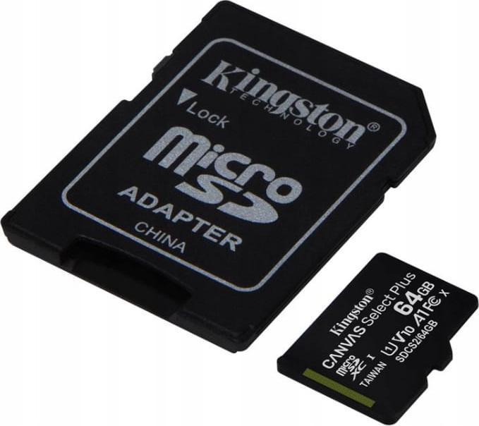 Karta Kingston Karta pamięci Kingston 128 GB 100 MBs FAT32 1