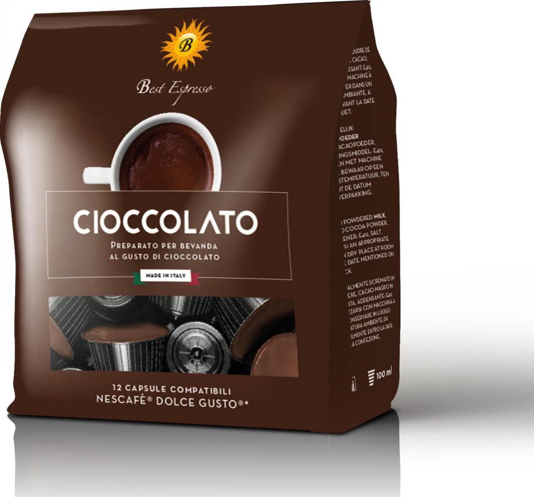 Best Espresso S.p.A. Kapsułki do Dolce Gusto* 12 szt. CIOCCOLATO - Best Espresso 1