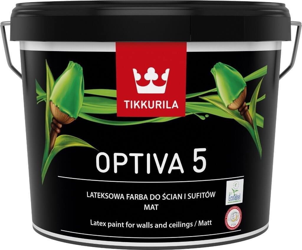 Tikkurila PAINTS OPTIVA MATT 5 BA 9L 1