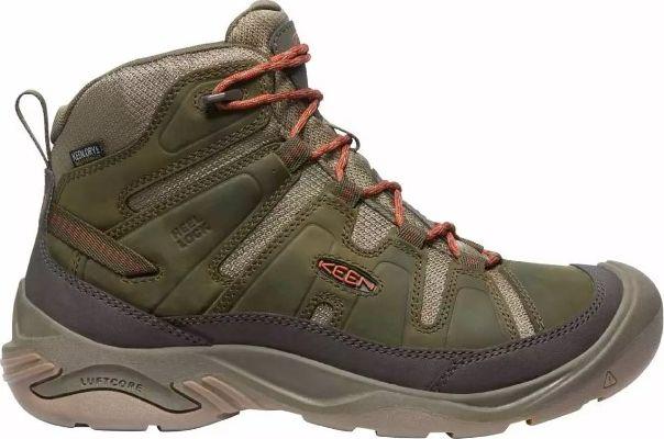 Buty trekkingowe męskie Keen Circadia Mid WP oliwkowe r. 42 1/2 1