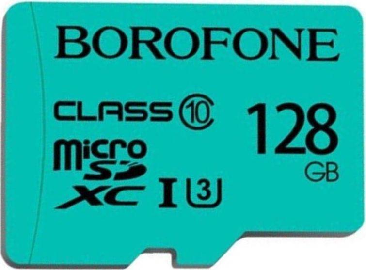 Karta Borofone MicroSDXC 128 GB Class 10 UHS-I/U3  (6931474701251) 1