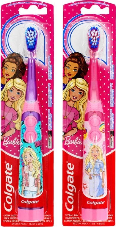 Szczoteczka Colgate Motion Barbie Mix wzorów Biała 1