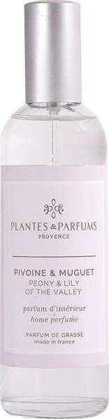 PLANTES&PARFUMS PROVENCE Odświeżacz powietrza perfumowany - Peony and Lily of the Valley - Piwonia z Konwalią - 100ml 1