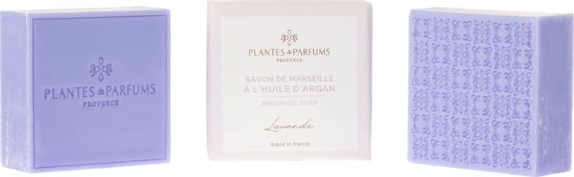 PLANTES&PARFUMS PROVENCE Arganowe Mydełko Marsylskie - Lavender - Lawenda 100g 1