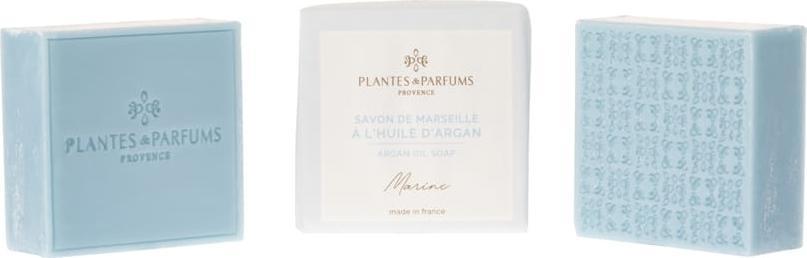 PLANTES&PARFUMS PROVENCE Arganowe Mydełko Marsylskie - Marine - Morskie 100g 1