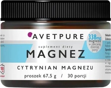 Avet Avetpure Magnez, 67,5g - Długi termin ważności! 1