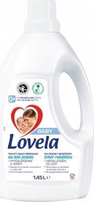Lovela Lovela Baby, Płyn do prania białych tkanin, 1,45 l 1