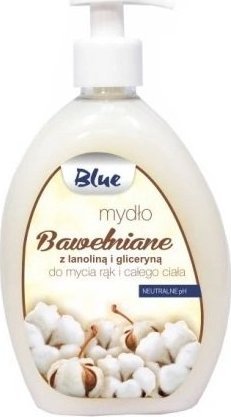 Blue Blue, Mydło w płynie Bawełna, 500 ml 1