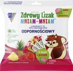 STARPHARMA Zdrowy Lizak Mniam-Mniam z witaminami C i D, 3 sztuki - Długi termin ważności! 1