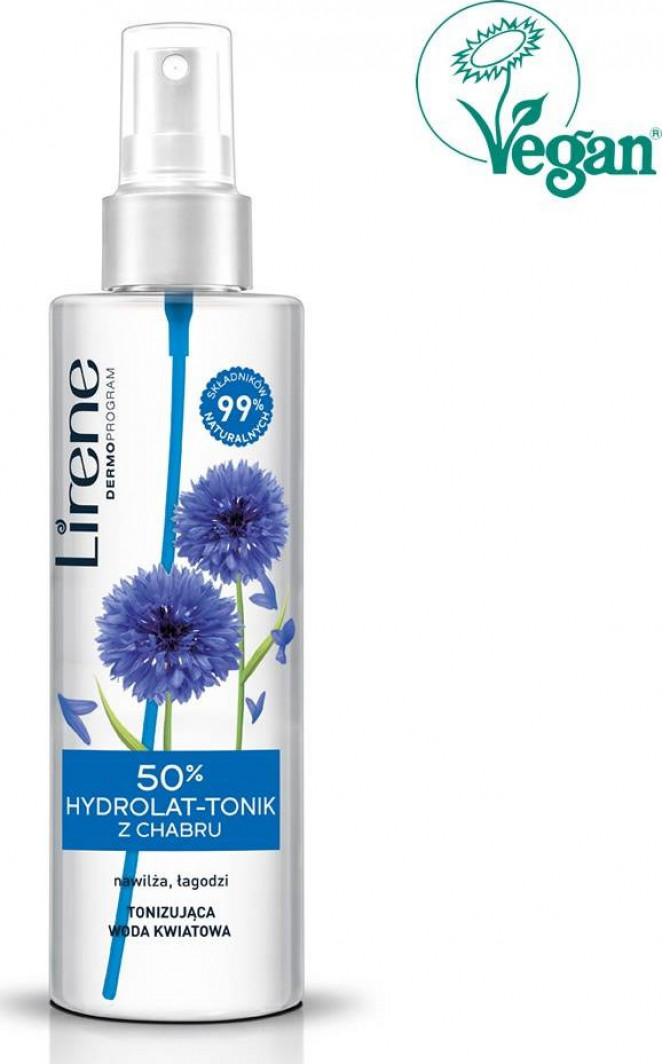 Lirene Lirene, Hydrolat z chabra 200ml - Długi termin ważności! 1