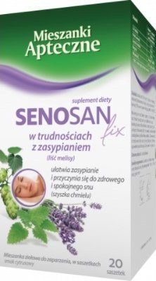 Herbapol Senosan Fix, 20 saszetek - Długi termin ważności! 1