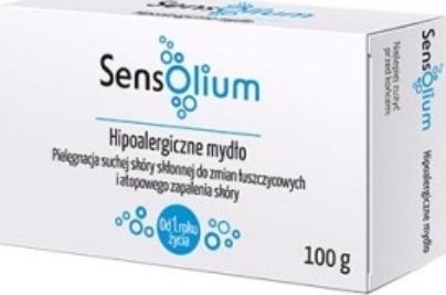 Sensolium Sensolium, Hipoalergiczne Mydło, 100 g - Długi termin ważności! 1