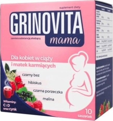 NATUR PRODUKT ZDROVIT Grinovita Mama, 10 saszetek - Długi termin ważności! 1