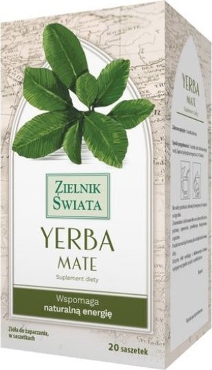 Herbapol Yerba Mate Zielnik Świata zioła do zaparzenia 20 saszetek - Długi termin ważności! 1