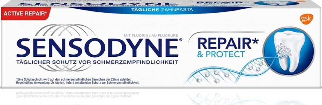 Sensodyne (DE) Sensodyne, Pasta z fluorem do wrażliwych zębów, 75 ml (PRODUKT Z NIEMIEC) 1
