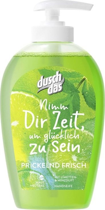 Duschdas (DE) Duschdas, Mydło w płynie, limonka, 250 ml (PRODUKT Z NIEMIEC) 1