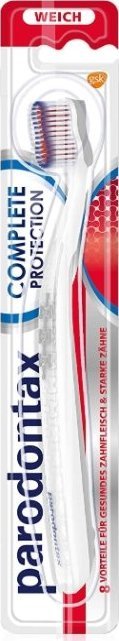 Parodontax  (DE) Parodontax, Complete Protection, Szczoteczka do zębów, miękka, 1 sztuk (PRODUKT Z NIEMIEC) 1