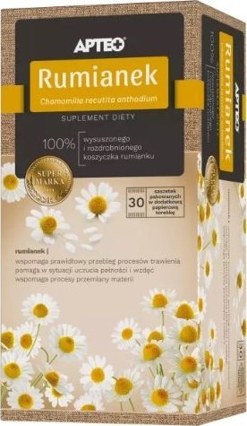 Synoptis Pharma Apteo Natura Rumianek, 30 saszetek  - Długi termin ważności! 1