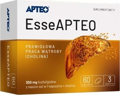 Synoptis Pharma Apteo EsseAPTEO, 60 kapsułek  - Długi termin ważności! 1