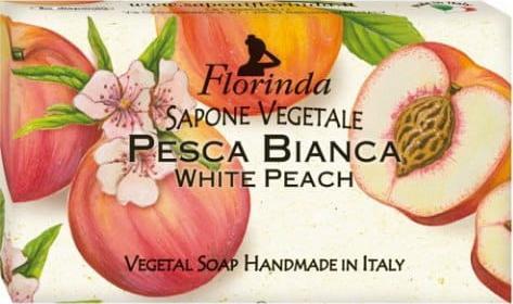 Florinda Florinda Mydło naturalne roślinne BIAŁA BRZOSKWINIA 100 g 1