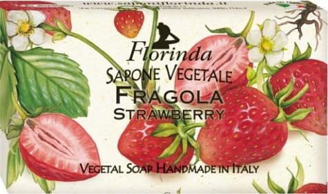 Florinda Florinda Mydło naturalne roślinne TRUSKAWKA 100 g 1