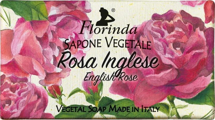 Florinda Florinda Mydło naturalne roślinne RÓŻA ANGIELSKA 100 g 1