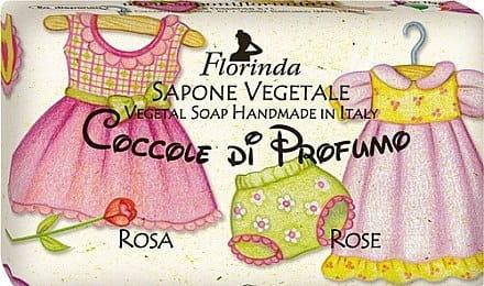 Florinda Florinda Mydło naturalne roślinne RÓŻA 100 g 1