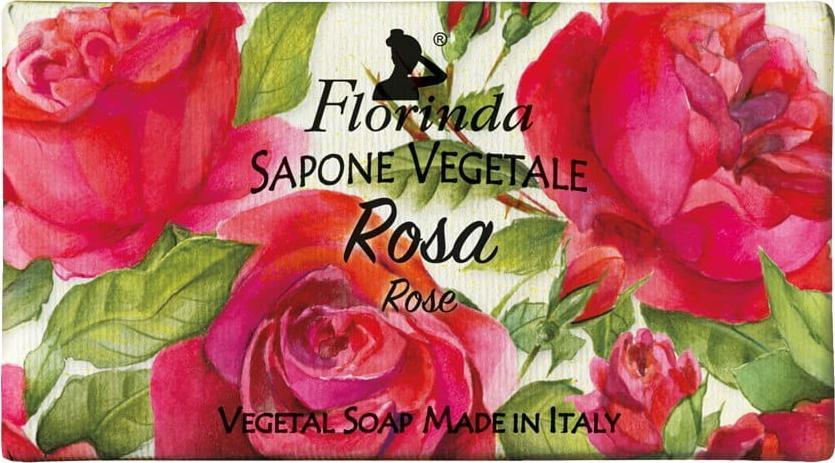 Florinda Florinda Mydło naturalne RÓŻA 100g 1