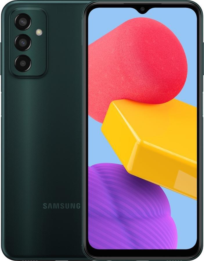 Smartfon Samsung Galaxy M13 4/64GB Dual SIM Zielony + Folia Hydrożelowa Rock Space Anti Blue 1