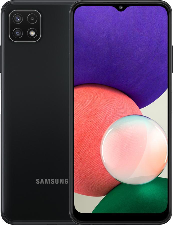 Smartfon Samsung Galaxy A22 5G 4/64GB Dual SIM Szary + Folia Hydrożelowa Rock Space Anti Blue 1