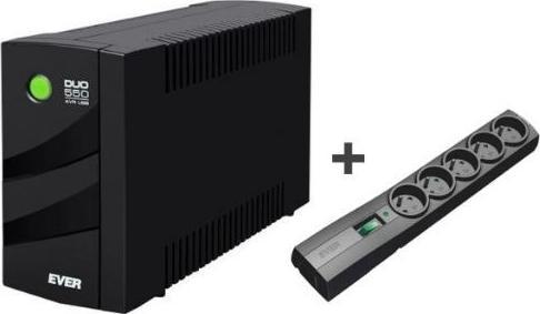 UPS Ever ZESTAW UPS DUO 550 AVR USB + LISTWA CLASSIC 1 5M 1