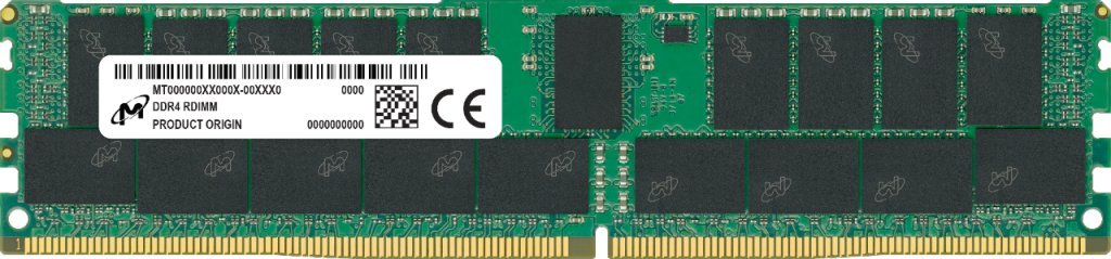 Pamięć serwerowa Micron DDR4, 32 GB, 3200 MHz, CL22 (MTA18ASF4G72PDZ-3G2F1) 1