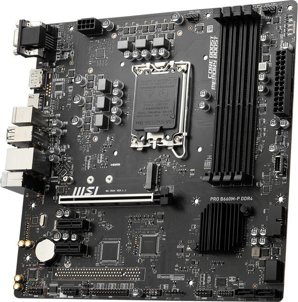 Pro Ｂ660M-P DDR4 MSI PRO B660M-P DDR4 - Płyta główna - Morele.net