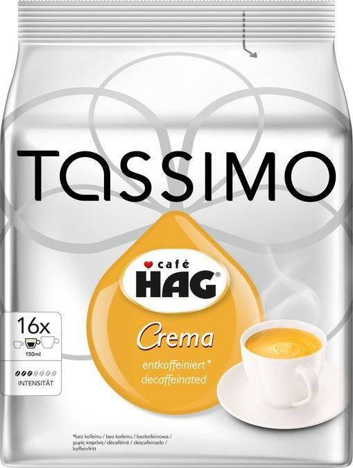 Tassimo TASSIMO 16KAP. CAFE HAG 104G /5 1