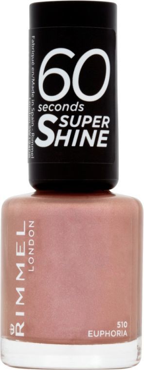 Rimmel  60 Seconds Super Shine Nail Polish 8ml #510 Euphoria 1