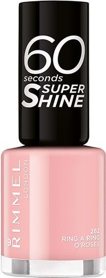 Rimmel  60 Seconds Super Shine Nail Polish 8ml #262 Ring a Ring o'Roses 1