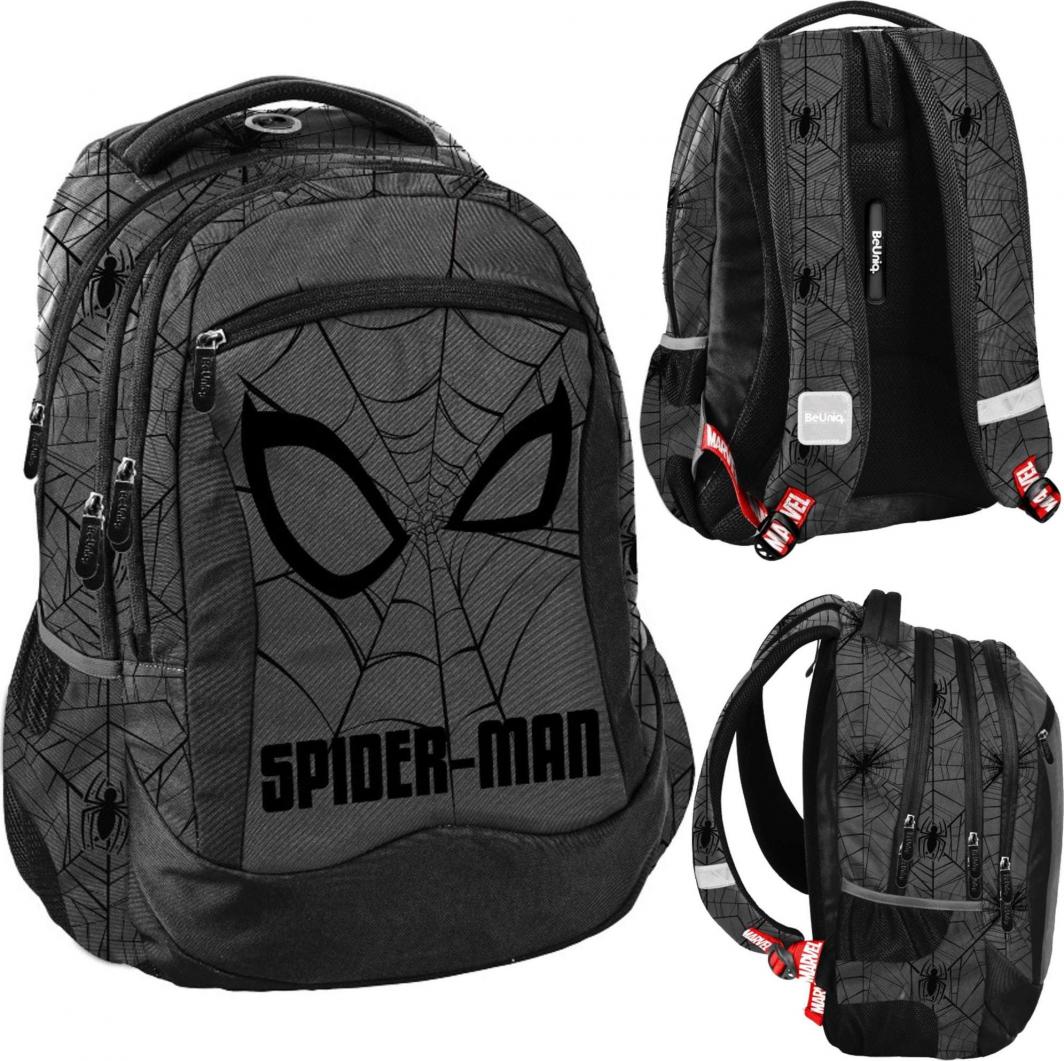 Paso Plecak szkolny wielokomorowy BeUniq Spiderman Paso 1