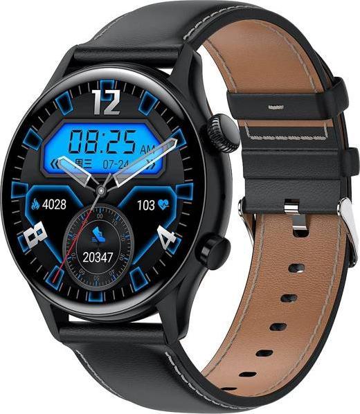 Smartwatch Active Band HK8 Pro Czarno-brązowy 1