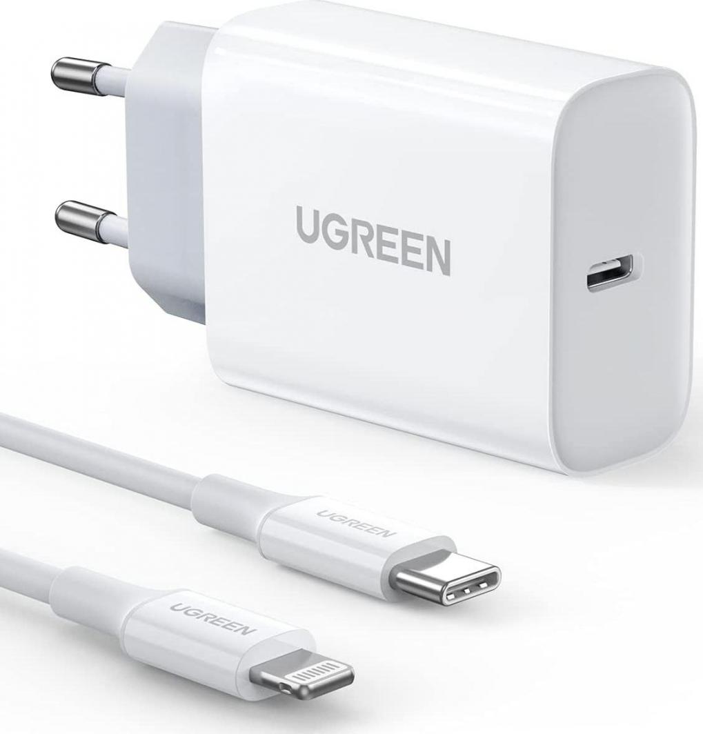 Ładowarka Ugreen CD137 1x USB-C  (UGR1307WHT) 1
