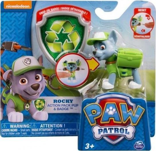 Figurka Spin Master Figurka Akcji Rocky Psi Patrol 1