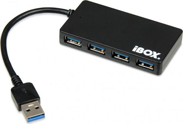 HUB USB iBOX 4x USB-A 3.0 (IUH3F56) 1