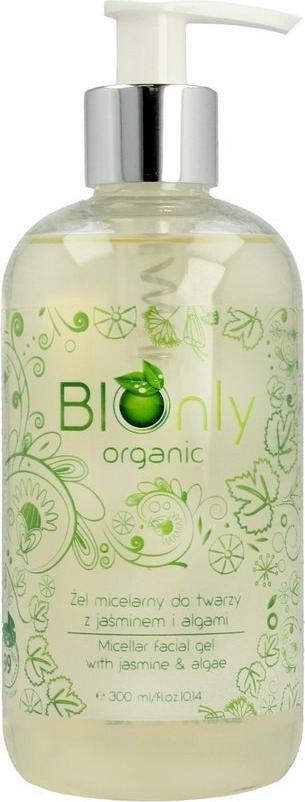 BIOnly Organic Żel micelarny do twarzy z jaśminem i algami 300ml 1