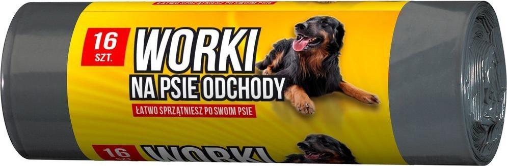 JAN Niezbędny Sarantis Jan Niezbędny Grosik Worki na psie odchody 1op.-16szt 1