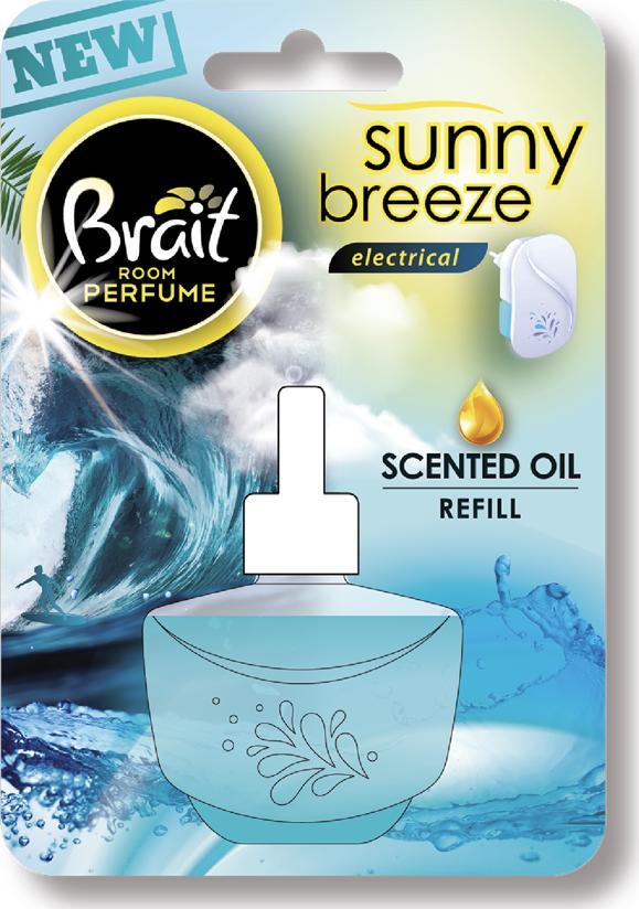 Brait Brait Room Perfume Odświeżacz powietrza elektryczny Sunny Breeze - zapas  20ml 1