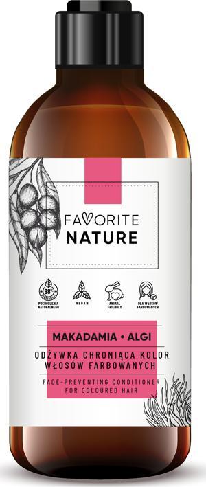 Favorite Nature Favorite Nature Odżywka chroniąca kolor włosów farbowanych - Makadamia i Algi  250ml 1