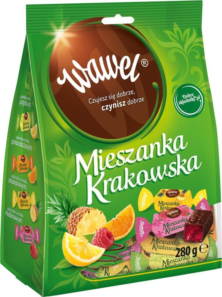 WAWEL  Mieszanka Krakowska - Galaretki W Czekoladzie - 280G 1