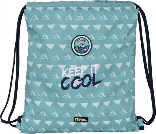 National Geographic Plecak Worek Dziecięcy National Geographic Below zero Niebieski (35 x 40 x 1 cm) 1